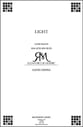 Light SATB choral sheet music cover